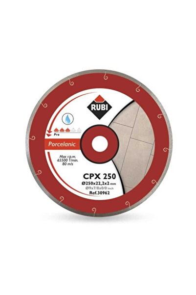 Other Disc diamantat Rubi CPX 250 x 25,4 mm Pro, pentru plăci porțelanate