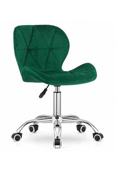 Other AVOLA velvet swivel chair - green