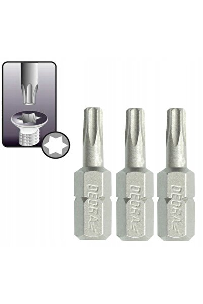 Other Set of 3 screwdriver bits, TORX tips 40x25 mm