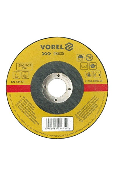Vorel DISC DE TĂIAT METAL 125 x 1,0 x 22,2 mm 08631