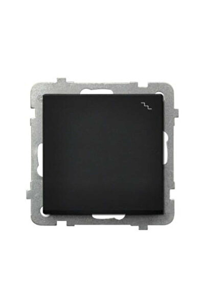 OSPEL Întrerupător de scară Sonata negru metalic, fără cadru