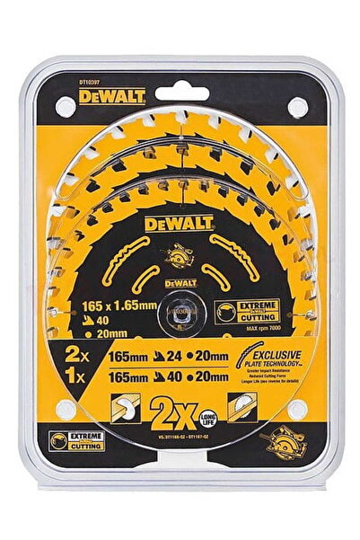 Dewalt SET FIERĂSTRĂU CIRCULAR EX 3 buc.