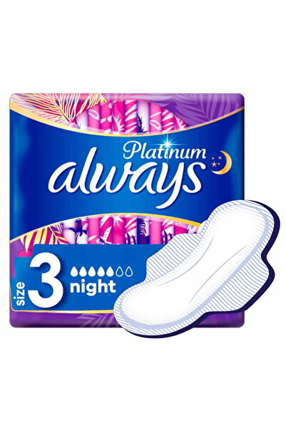 Other Always Platinum podpaski ze skrzydełkami 6 sztuk ultra night