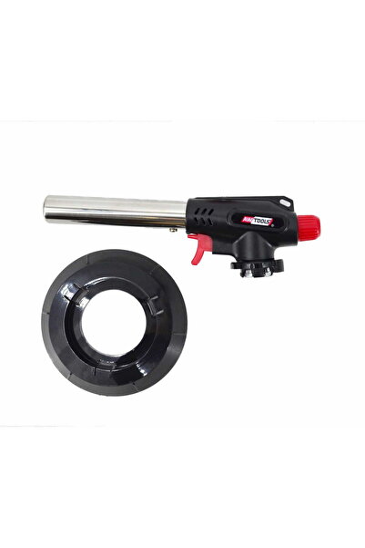 AwTools ARZĂTOR PE GAZ - TIP PIEZO 4 LUNG + BAZĂ CILINDRICĂ