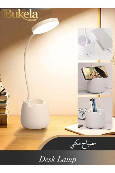 Bukela Desk Lamp, Touch Lamp with 3 Colour Modes, 360° Adjustable Arm, LED Ta...