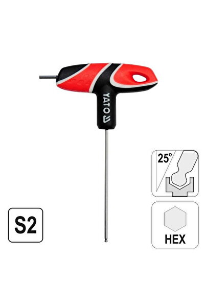 yato CHEIE HEXAGONALĂ CU MÂNER 10.0mm CU BILĂ