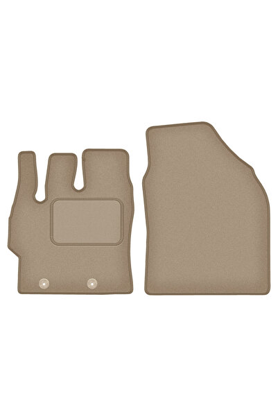 Other Dywaniki samochodowe przód do: Mazda 2 Hybrid hatchback (2022-) beżowe