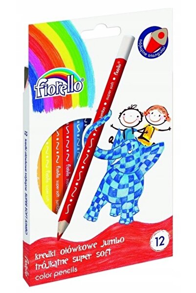 Other Creioane triunghiulare 12 culori Super Soft Jumbo