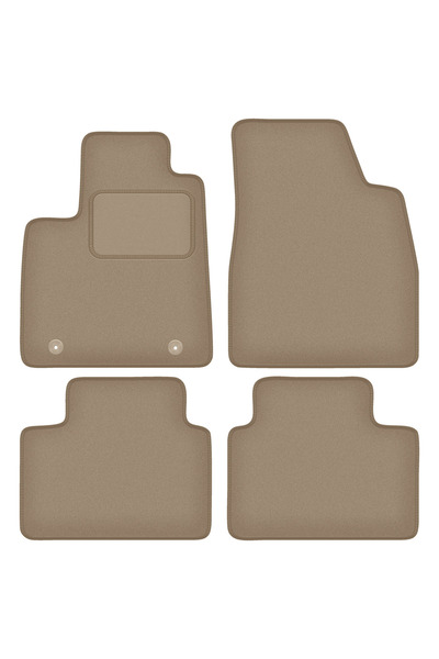 Other Dywaniki samochodowe welurowe do: MG 3 Hybryda + (2024-) beżowe
