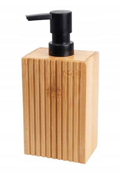 Other Dozownik do mydła bambusowy ręczny łazienkowy elegancki 280 ml