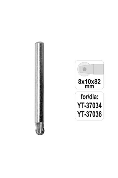 yato CUȚIT DE SCHIMB PENTRU GRĂLĂRIE CU DIAMETRU 8MM PENTRU INSTRUMENTUL DE P...