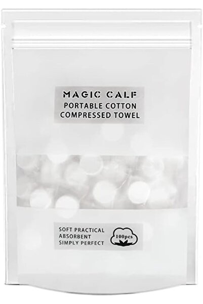 Arabest 100Pcs Compressed Towels,Compressed Cotton Napkins Tissues for Travel/Home/Outdoor Activities