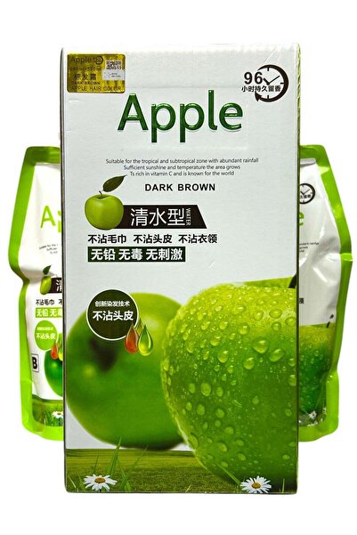 Apple Blossom Naturals Apple Dark Brown Hair Color Cream 1000ml