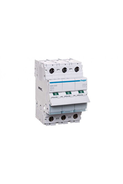Hager Polo Modular switch disconnector 125A 3P SBN399