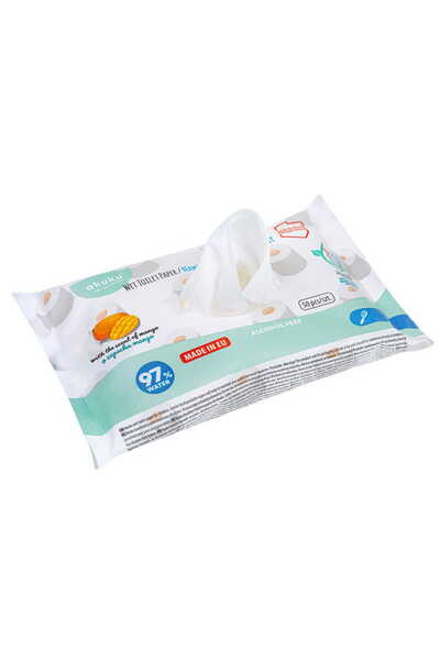 Other Hârtie igienică umedă cu aromă de mango, 50 buc., Akuku
