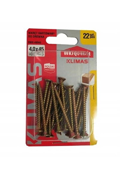 Other Șuruburi pentru lemn călit 4x45mm 22 buc PZ2 auriu