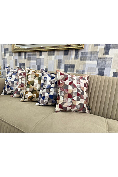 NİVEMESHOME MOZAIC MARO-GRIG (45X45) HUSĂ PENTRU PERNE CU UMPLUTURĂ