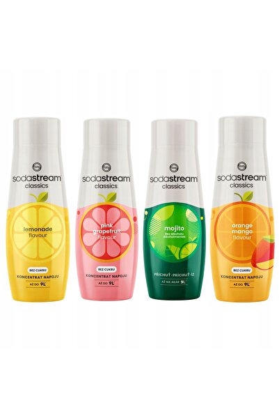 Other Siropuri SODASTREAM Portocale-Mango+ Limonadă+ Grapefruit+ Mojito pentru dozatoare de băuturi răcoritoare