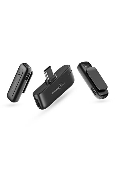 porodo Blue ميكروفون لاسلكي مزدوج احترافي