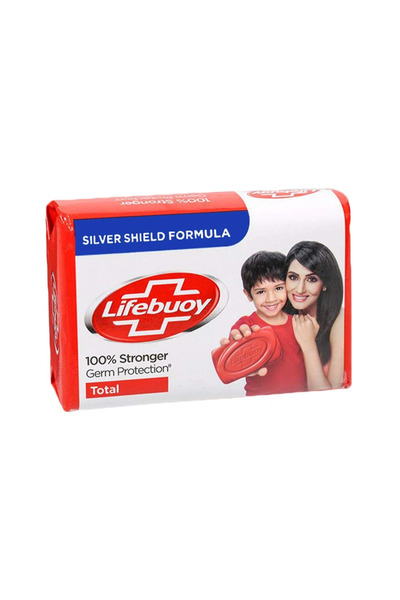 LİFEBUOY Total Stronger Germ Protection Soap With Silver Shield Formula- 100gms