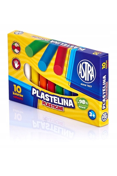 Other Plastilină școlară non-toxică, 10 culori