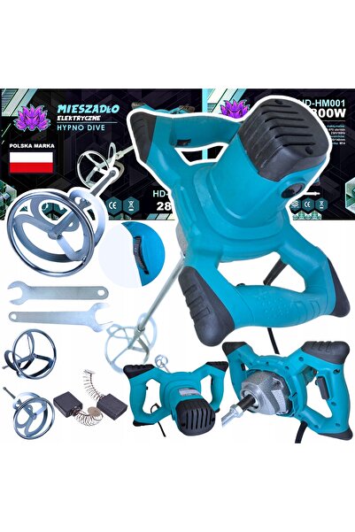 Other Electric Mixer for mortar, concrete, glue, mixer + 2 paint mixers