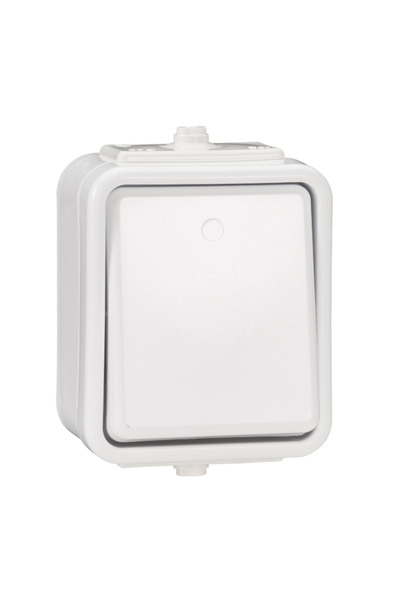 SCHNEIDER Întrerupător simplu, alb, 1P, CEDAR