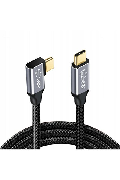 Other USB-C ANGLED CABLE USB-C 3.1 POWER DELIVERY 100W QC 4.0 5A 1M