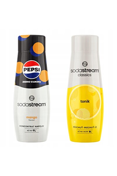 Other Set de 2 concentrate și siropuri pentru apă. Sodastream Pepsi MAX Mango + Tonic