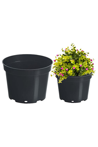 Other Doniczka produkcyjna plastikowa czarna 5l 23 cm