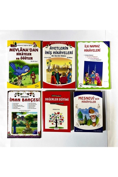Uysal Yayınevi Hikayelerle Dini Değerler Seti (İlkokul 1. 2. 3. 4. sınıflar İ...