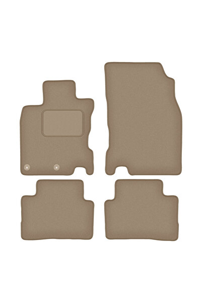 Other Dywaniki samochodowe welurowe do: Nissan Rogue II SUV (2013-2020) beżowe