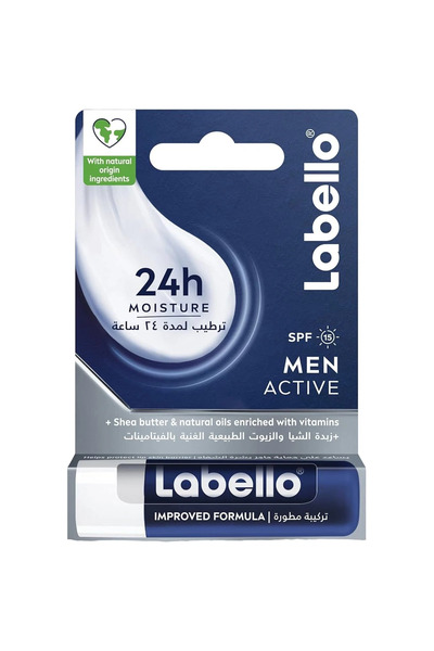 LABELLO 24Hours Moisture Active Men Lip Balm- 4.8gms