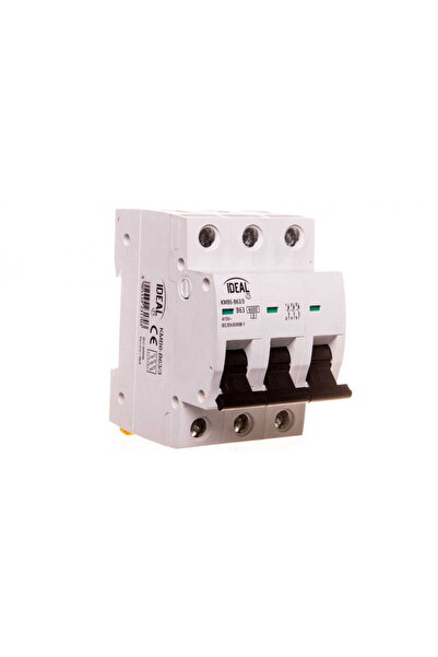 shumee Overcurrent circuit breaker 3P B 63A 6kA AC KMB6-B63/3 VDE 23170