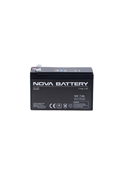 12V 7AH AGM KURU TİP AKÜ (YENİ ÜRETİM)