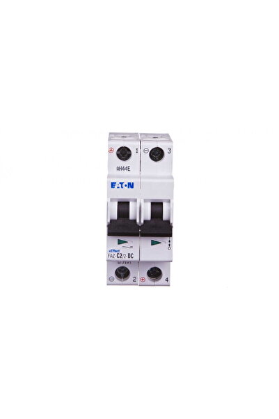 Eaton Circuit breaker 2P C 2A 10kA DC FAZ C2/2-DC 279134