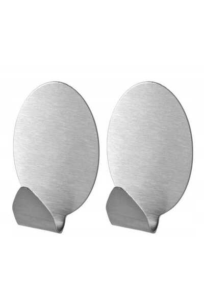 Other Haczyk samoprzylepny na ubrania Niko chrom 2 szt.