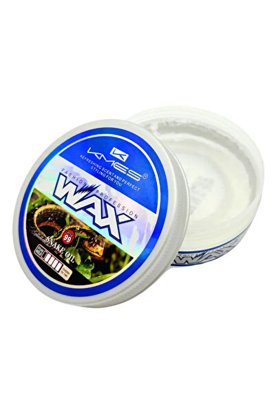 KMES Profession Hair Styling Wax Gel With Snake Oil For Refreshing Scent And ...