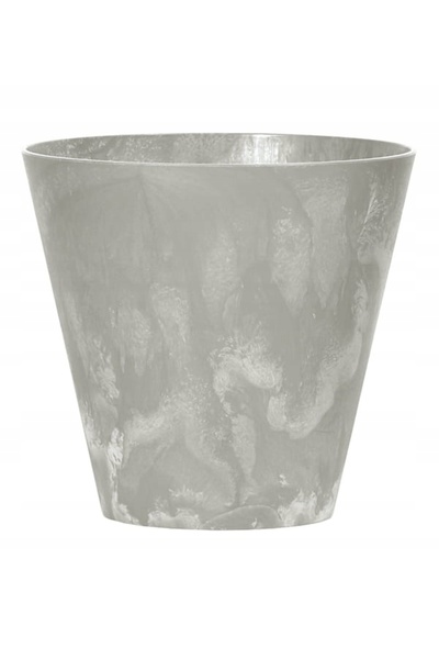 Other Doniczka imitacja betonu Tubus Effect szara 25x23,3cm