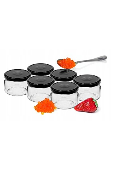 Other Jam jars with lids, 6 pcs, 200 ml