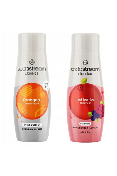 Other Set de 2 concentrate Sodastream Orange Zero + Fructe de pădure roșii