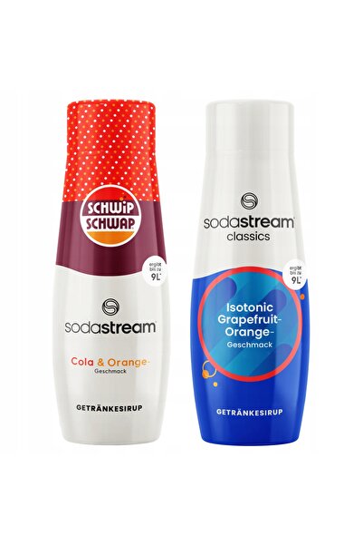 Other Set Sodastream Shwip Shwap Cola Portocale + Isotonic Grapefruit Portocale