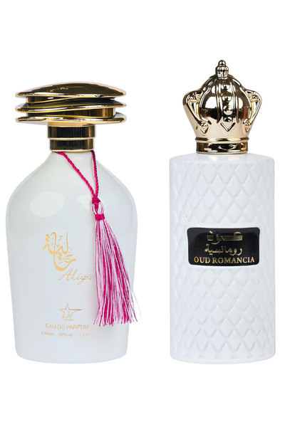 ARYAN Set of 2 Women's Perfumes, Aliya + Oud Romancia 100 ml
