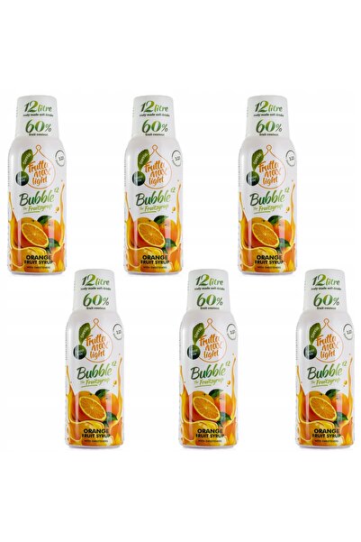 Other Set de 6 concentrate FruttaMax Orange Light - 500 ml