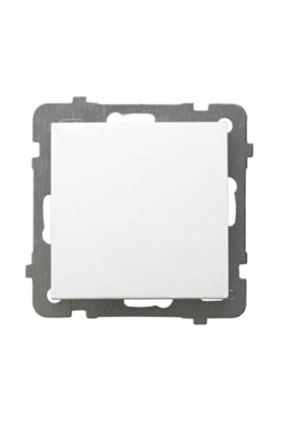 OSPEL Comutator unipolar alb p/t fără cadru