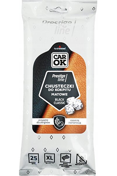 Other Chusteczki do plastiku kokpitu samochodowego matowe