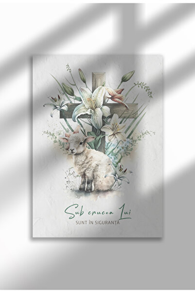 21mxm Religious Painting – Unframed on Matte Canvas - I'm Safe