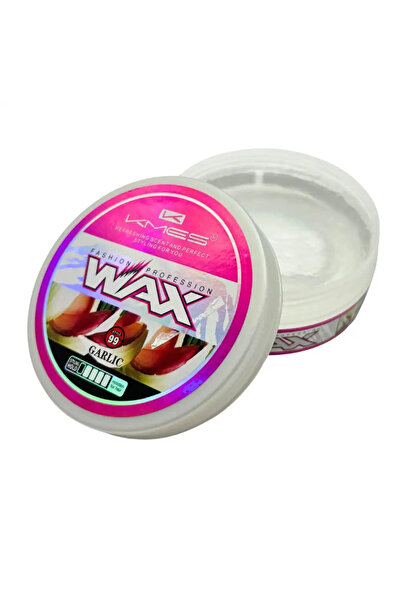 KMES Profession Hair Styling Wax Gel With Garlic, Refreshing Scent And Perfec...