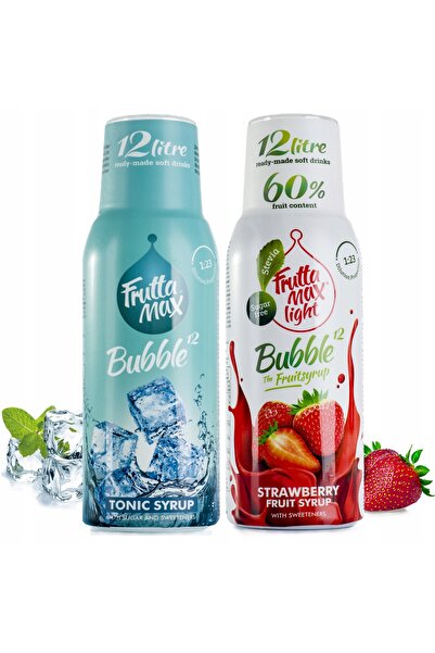 Other Set de 2 concentrate FruttaMax Tonic + Căpșuni Light, 500 ml