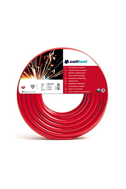 Cellfast FURTUN DE ACETILENĂ 9x3x50m *